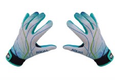 Atak Aquas Gaelic Football Glove White Green Age 9-10